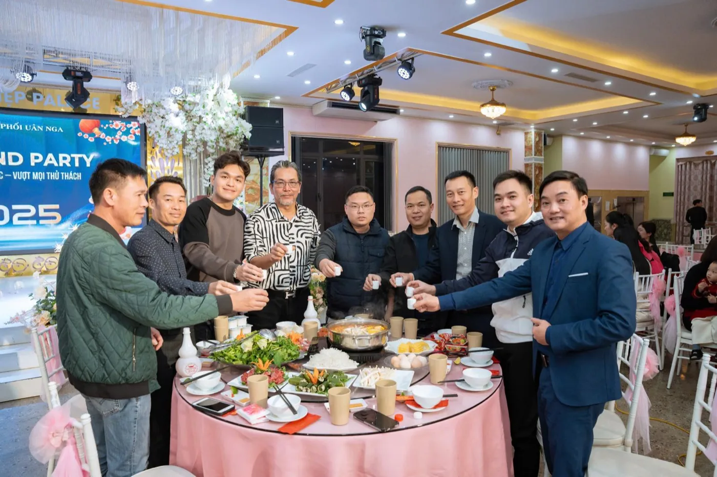End-of-year celebration with partners in Vietnam
